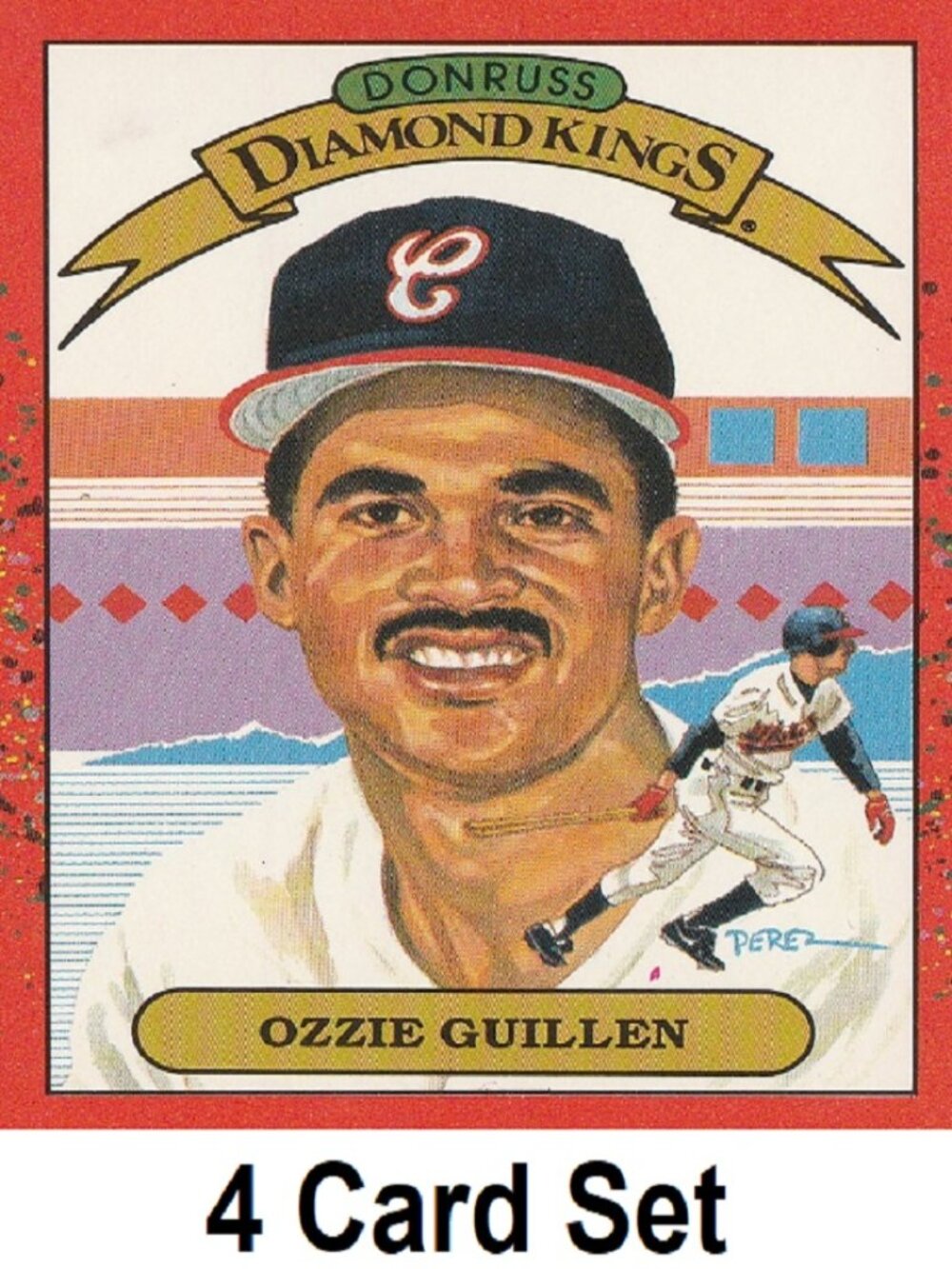 Ozzie Guillen Baseball Card Collection